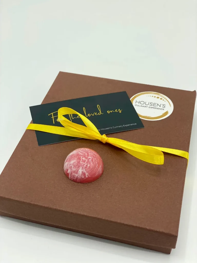 Chocolates in a gift box