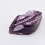Purple chocolate shaped like lips